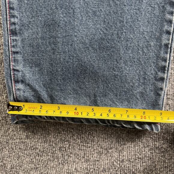 Y2K LRG Denim Jeans Baggy Embroidered Sugar Skull Rare Vintage Size 36 - Picture 11 of 11